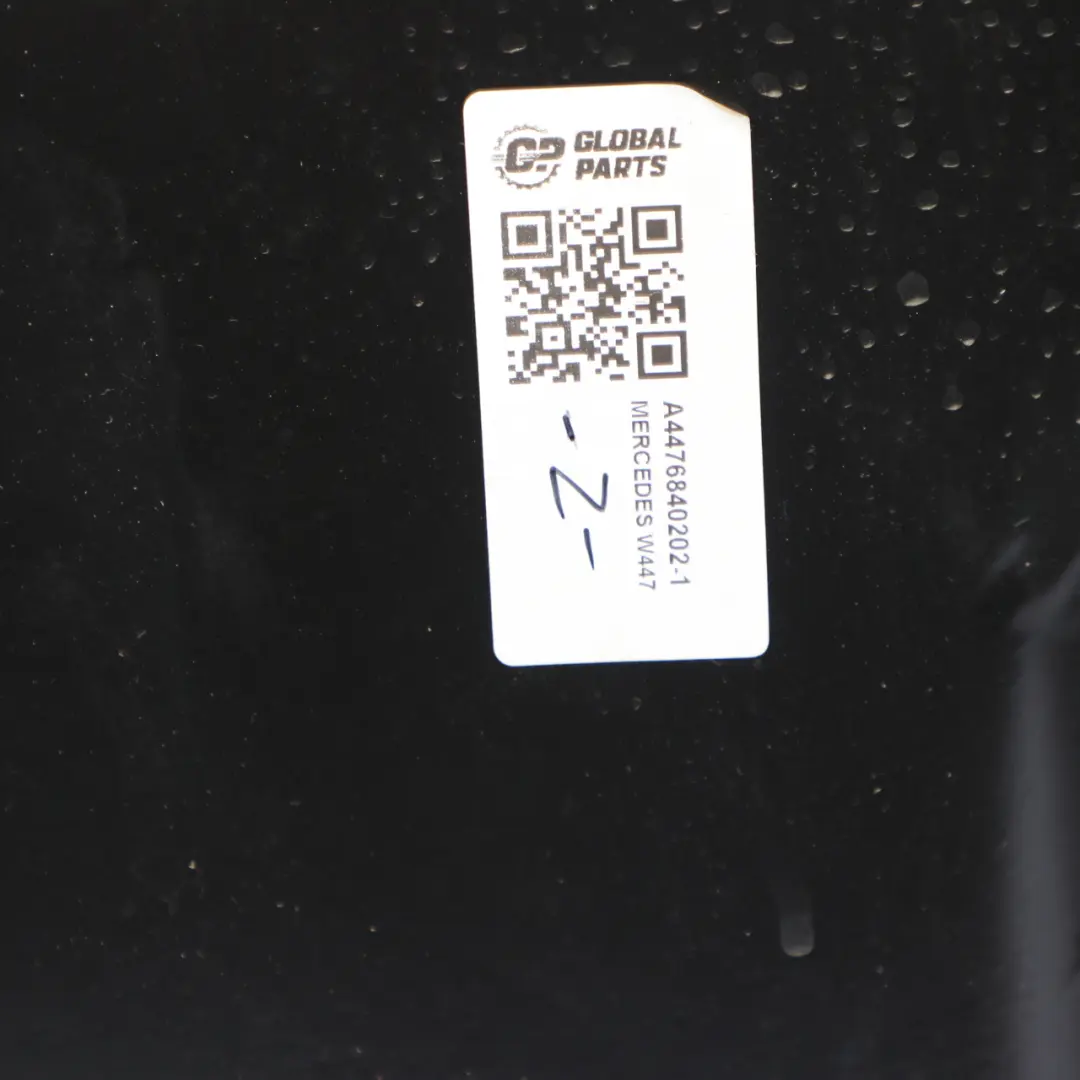 Mercedes W447 Interior Carpet Black Front Trim Panel Cover - SKU rhd-A4476840202-1 - Part number A4476840202