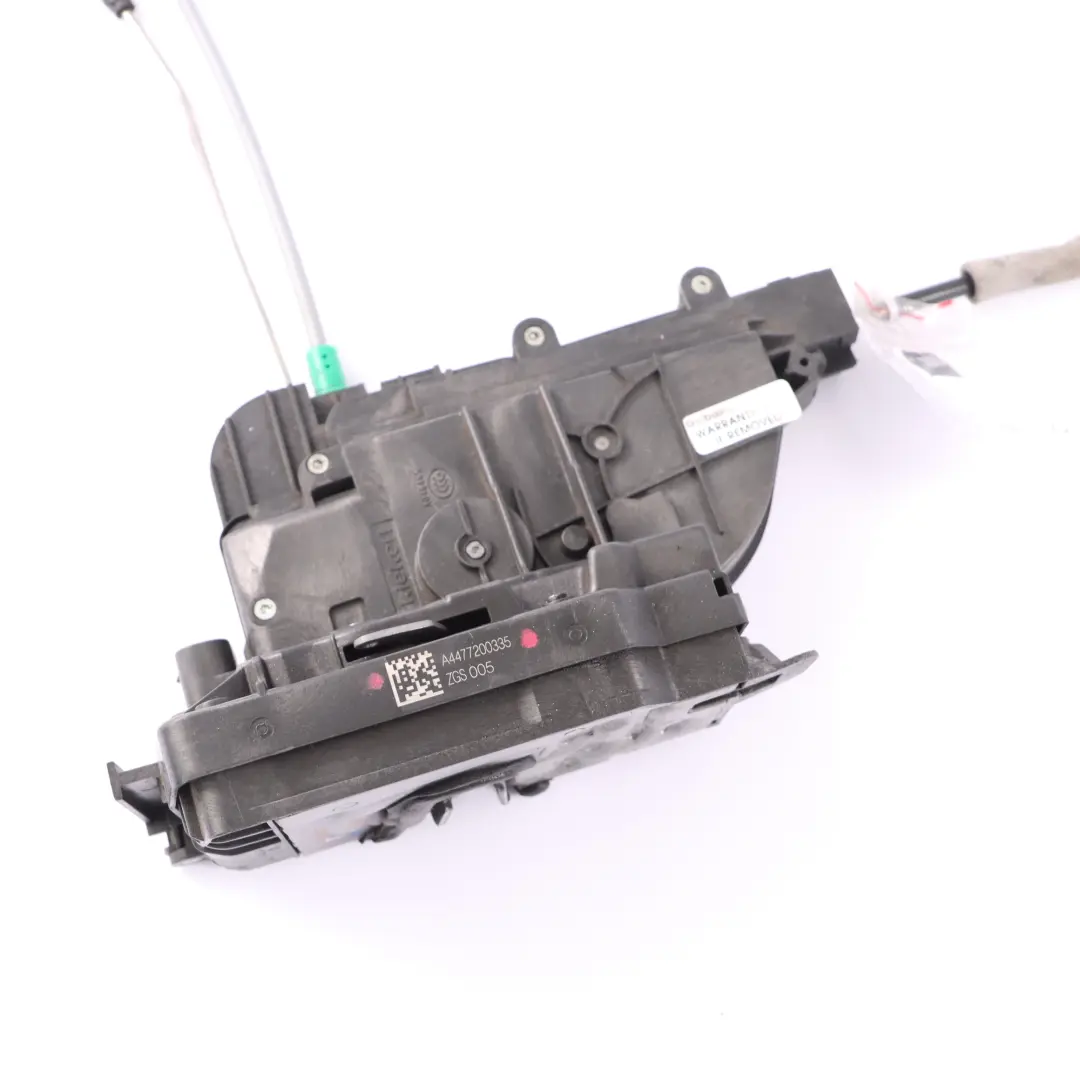 Door Lock Front Right O/S Latch Catch Actuator to Mercedes Vito W447 with Part number A4477200335 Mercedes Vito W447 Door Lock Front Right O/S Latch Catch Actuator - SKU rhd-A4477200335 - Part number A4477200335