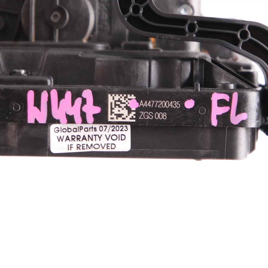 Door Lock Front Left N/S Latch Catch Actuator to Mercedes Vito W447 with Part number A4477200435 Mercedes Vito W447 Door Lock Front Left N/S Latch Catch Actuator - SKU rhd-A4477200435 - Part number A4477200435