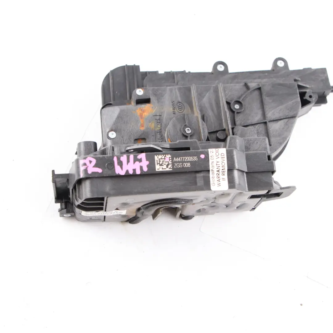 Door Lock Front Right O/S Latch Catch Actuator to Mercedes Vito W447 with Part number A4477200535 Mercedes Vito W447 Door Lock Front Right O/S Latch Catch Actuator - SKU rhd-A4477200535 - Part number A4477200535