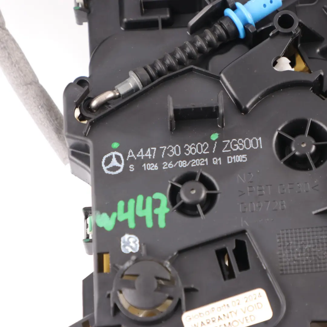 Sliding Side Door Lock Right Left N/O/S Catch to Mercedes Vito W447 with Part number A4477303602 Mercedes Vito W447 Sliding Side Door Lock Right Left N/O/S Catch - SKU rhd-A4477303602 - Part number A4477303602