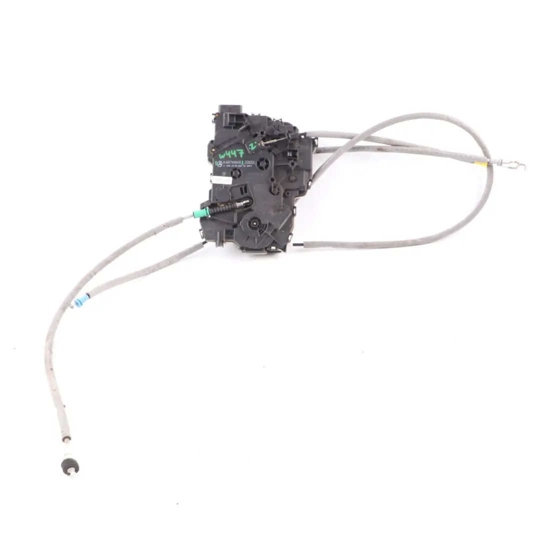 Door Lock Rear Right O/S Latch Catch Mechanism to Mercedes Vito W447 with Part number A4477408400 Mercedes Vito W447 Door Lock Rear Right O/S Latch Catch Mechanism - SKU rhd-A4477408400 - Part number A4477408400