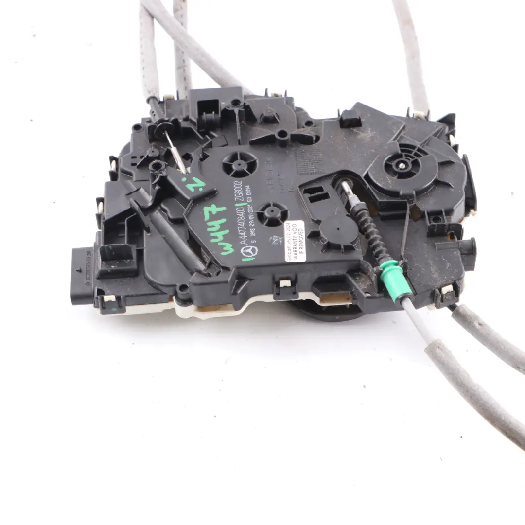 Door Lock Rear Right O/S Latch Catch Mechanism to Mercedes Vito W447 with Part number A4477408400 Mercedes Vito W447 Door Lock Rear Right O/S Latch Catch Mechanism - SKU rhd-A4477408400 - Part number A4477408400