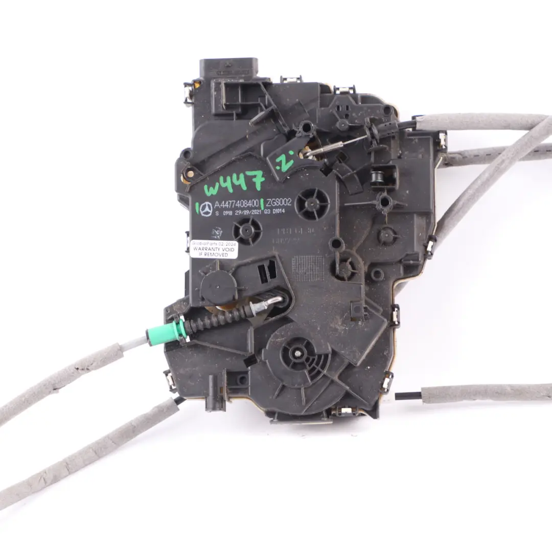 Mercedes Vito W447 Door Lock Rear Right O/S Latch Catch Mechanism - SKU rhd-A4477408400 - Part number A4477408400
