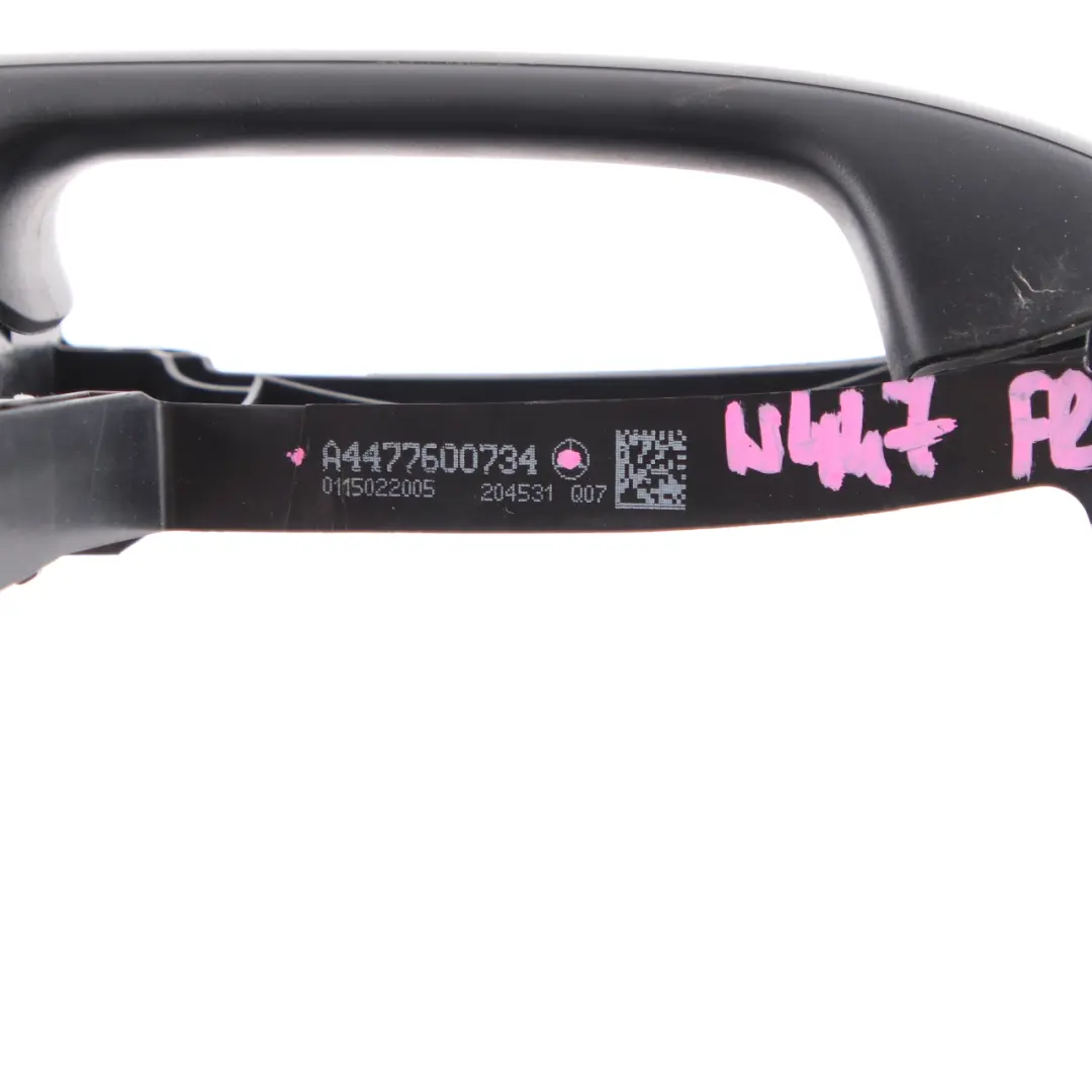 Door Handle Front Right O/S Outside Grab Primed to Mercedes Vito W447 with Part number A4477600734 Mercedes Vito W447 Door Handle Front Right O/S Outside Grab Primed - SKU rhd-A4477600734 - Part number A4477600734