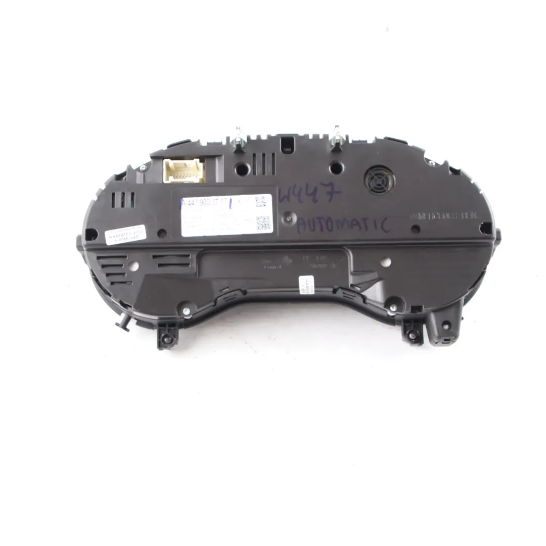 Instrument Cluster Diesel Speedo Clocks Automatic to Mercedes W447 with Part number A4479002717 Mercedes W447 Instrument Cluster Diesel Speedo Clocks Automatic - SKU rhd-A4479002717 - Part number A4479002717