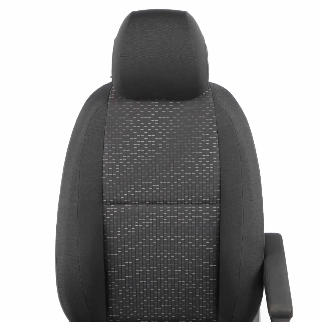 Front Seat Mercedes W447 Sprinter Right O/S Cloth Fabric Caluma Black Lumbar  - SKU rhd-A4479105202 - Part number A4479105202