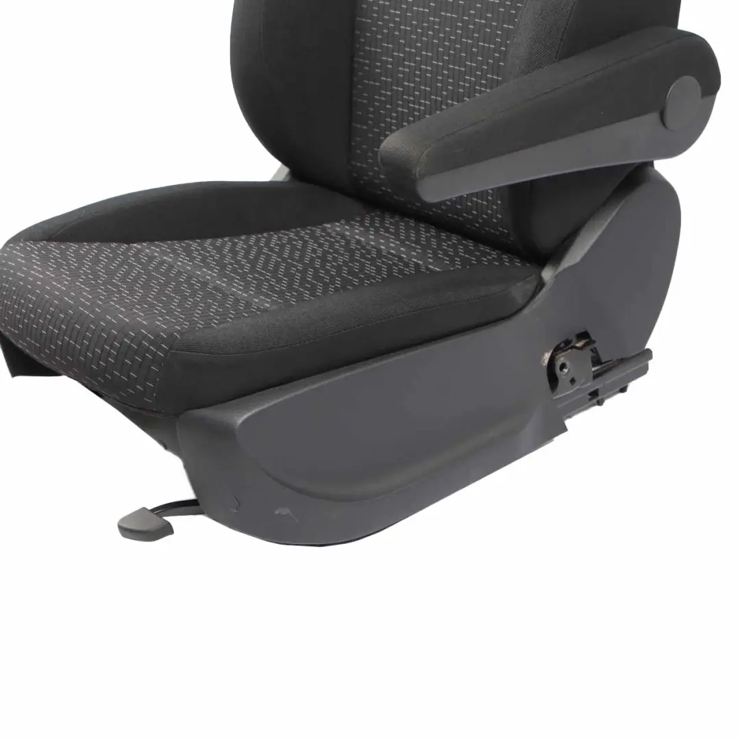 Front Seat Mercedes W447 Sprinter Right O/S Cloth Fabric Caluma Black Lumbar  - SKU rhd-A4479105202 - Part number A4479105202