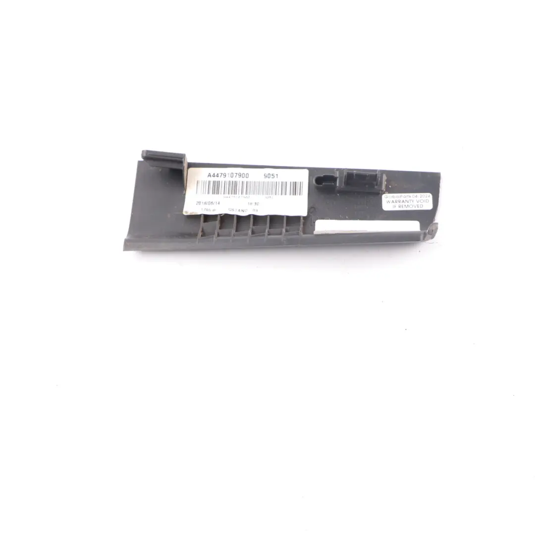 B-Pillar Trim Cover Lower Left N/S to Mercedes W447 with Part number A4479107900 Mercedes W447 B-Pillar Trim Cover Lower Left N/S - SKU rhd-A4479107900 - Part number A4479107900
