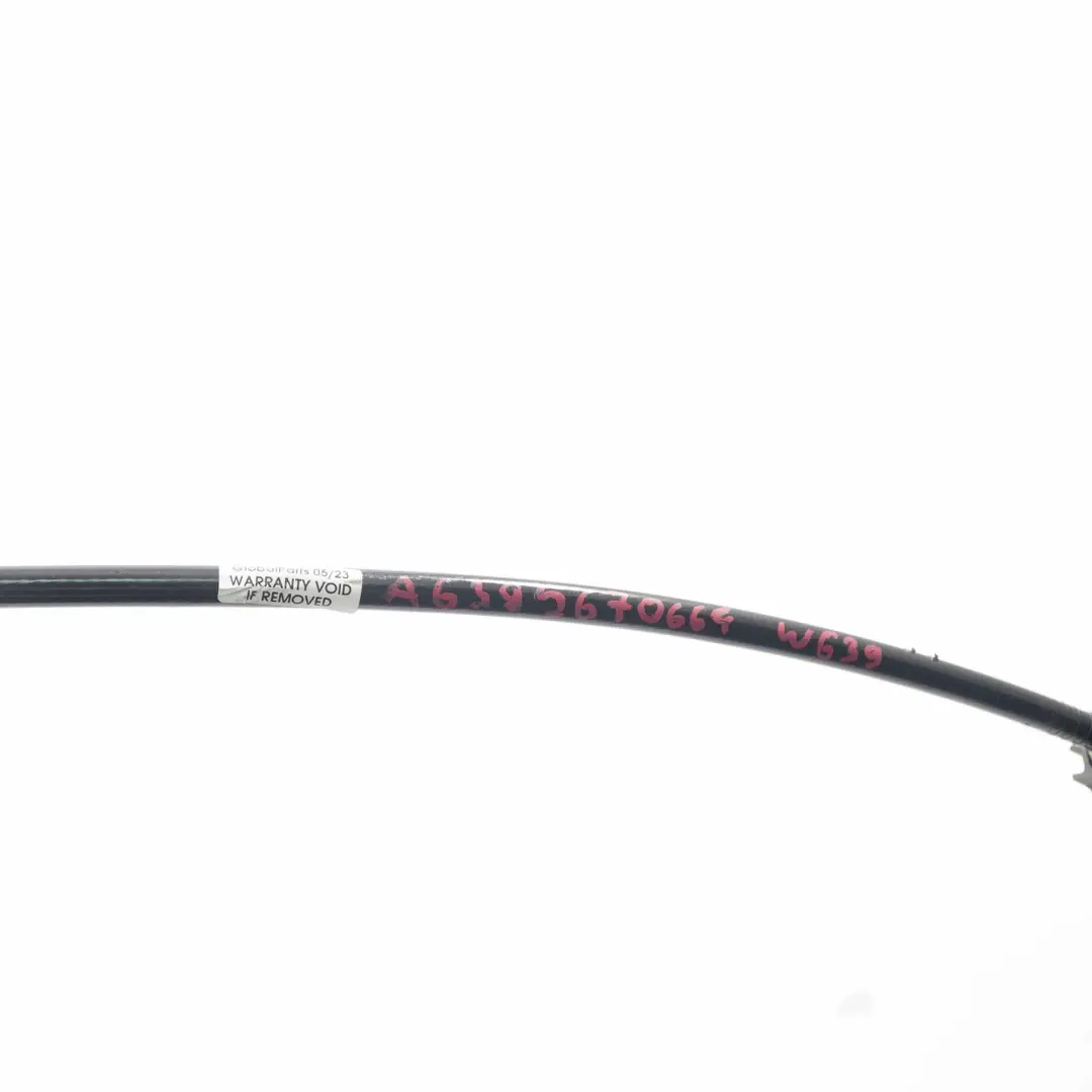 Mercedes Vito W639 Gearbox Selector Lever Bowden Linkage Cable - SKU rhd-A6392670664 - Part number A6392670664