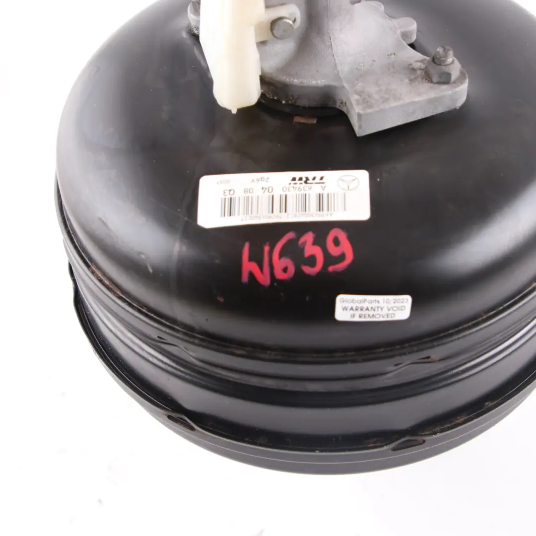 Brake Servo Unit Brake Booster Master Cylinder to Mercedes Vito W639 with Part number A6394300408 Mercedes Vito W639 Brake Servo Unit Brake Booster Master Cylinder - SKU rhd-A6394300408-1 - Part number A6394300408