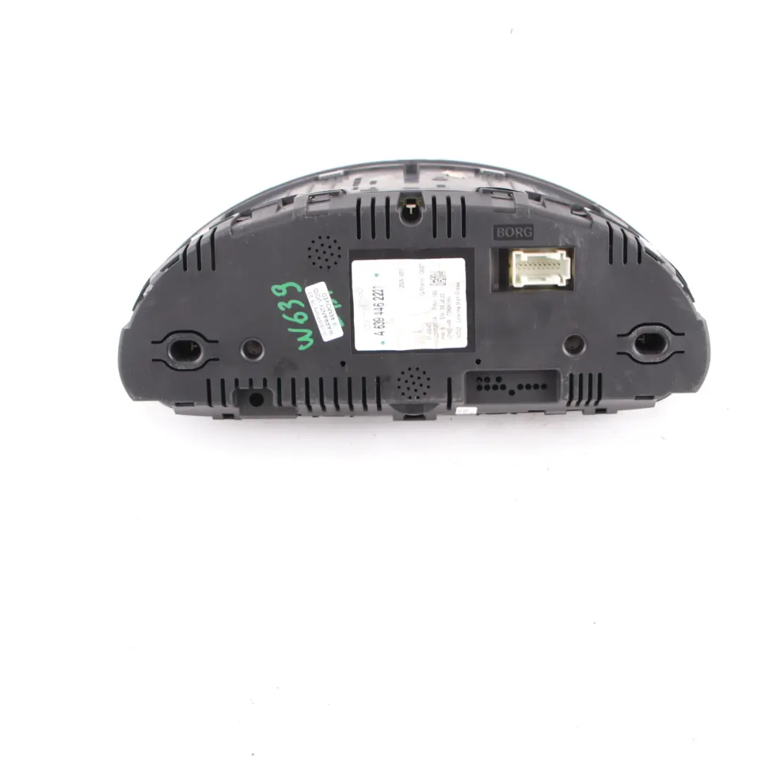Instrument Cluster Speedo Clocks Manual to Mercedes Vito W639 Diesel with Part number A6394462221 Mercedes Vito W639 Diesel Instrument Cluster Speedo Clocks Manual - SKU rhd-A6394462221 - Part number A6394462221