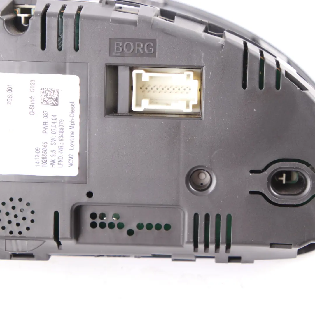 Mercedes Vito W639 Diesel Instrument Cluster Speedo Clocks Manual - SKU rhd-A6394466021 - Part number A6394466021