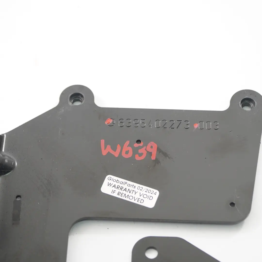 Control Unit Module Bracket Holder Carrier to Mercedes Vito W639 with Part number A6395402273 Mercedes Vito W639 Control Unit Module Bracket Holder Carrier - SKU rhd-A6395402273 - Part number A6395402273