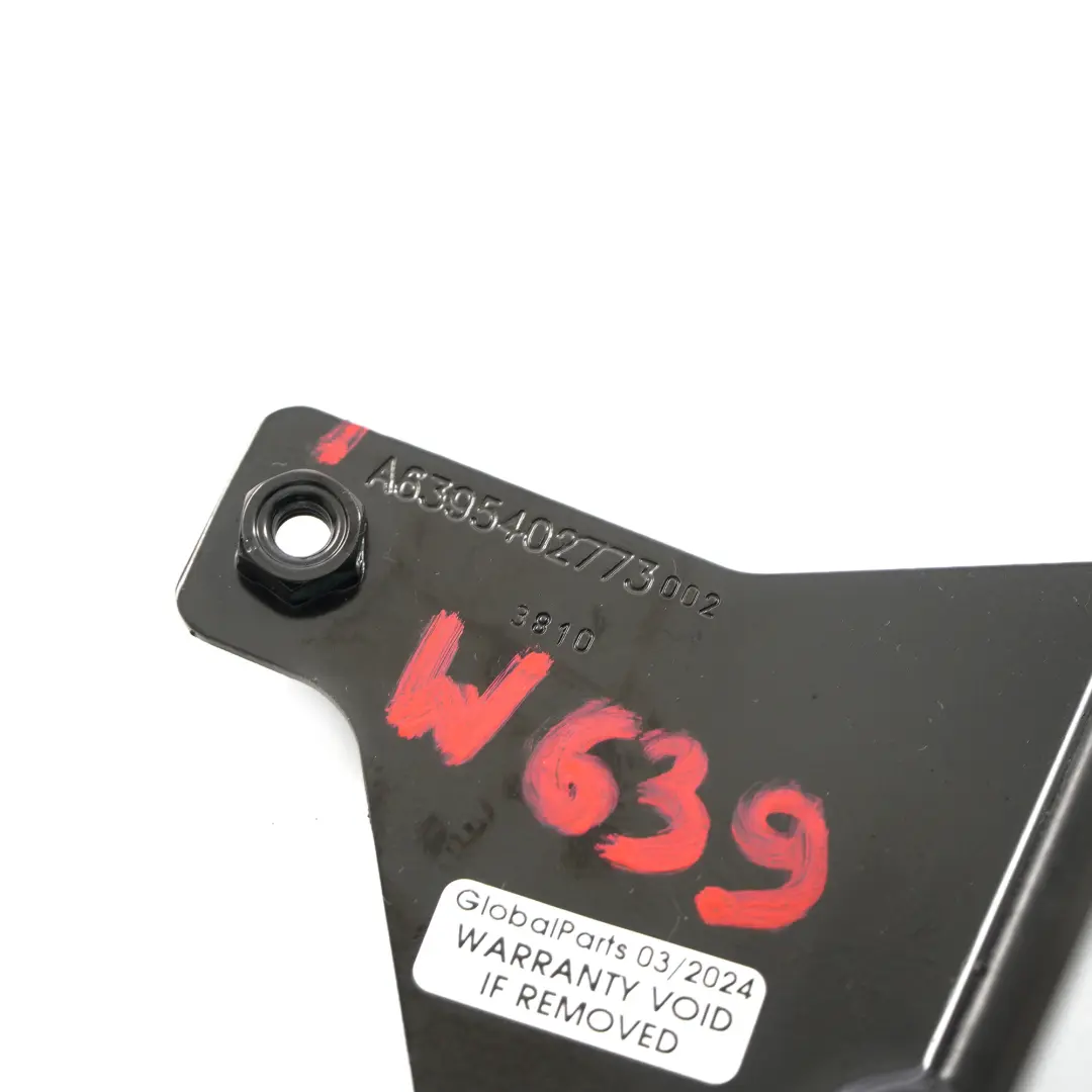 Converter Module Unit Bracket Mount Holder to Mercedes Vito W639 DC with Part number A6395402773 Mercedes Vito W639 DC Converter Module Unit Bracket Mount Holder - SKU rhd-A6395402773 - Part number A6395402773