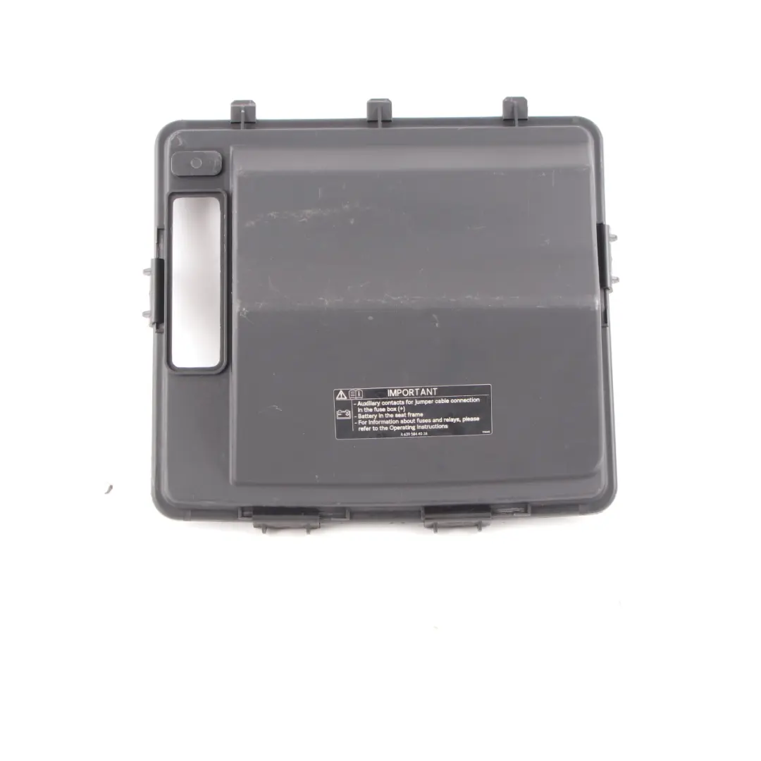 Fuse Box Cover Trim Panel Lid Housing to Mercedes Vito Viano W639 with Part number A6395450403 Mercedes Vito Viano W639 Fuse Box Cover Trim Panel Lid Housing - SKU rhd-A6395450403 - Part number A6395450403