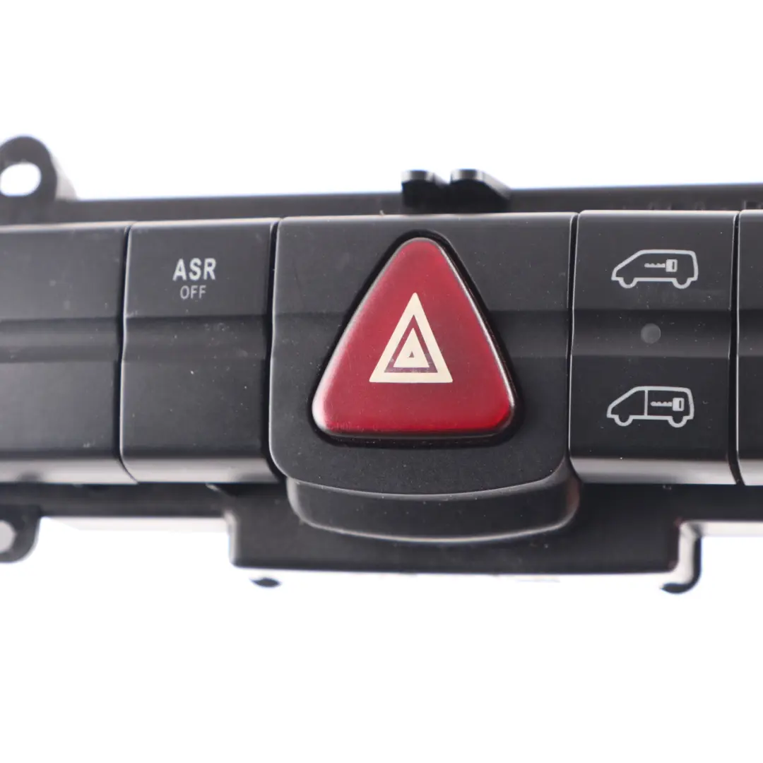 Hazard Warning Light ASR Switch Heated Seat Panel to Mercedes Vito W639 with Part number A6395454607 Mercedes Vito W639 Hazard Warning Light ASR Switch Heated Seat Panel - SKU rhd-A6395454607 - Part number A6395454607