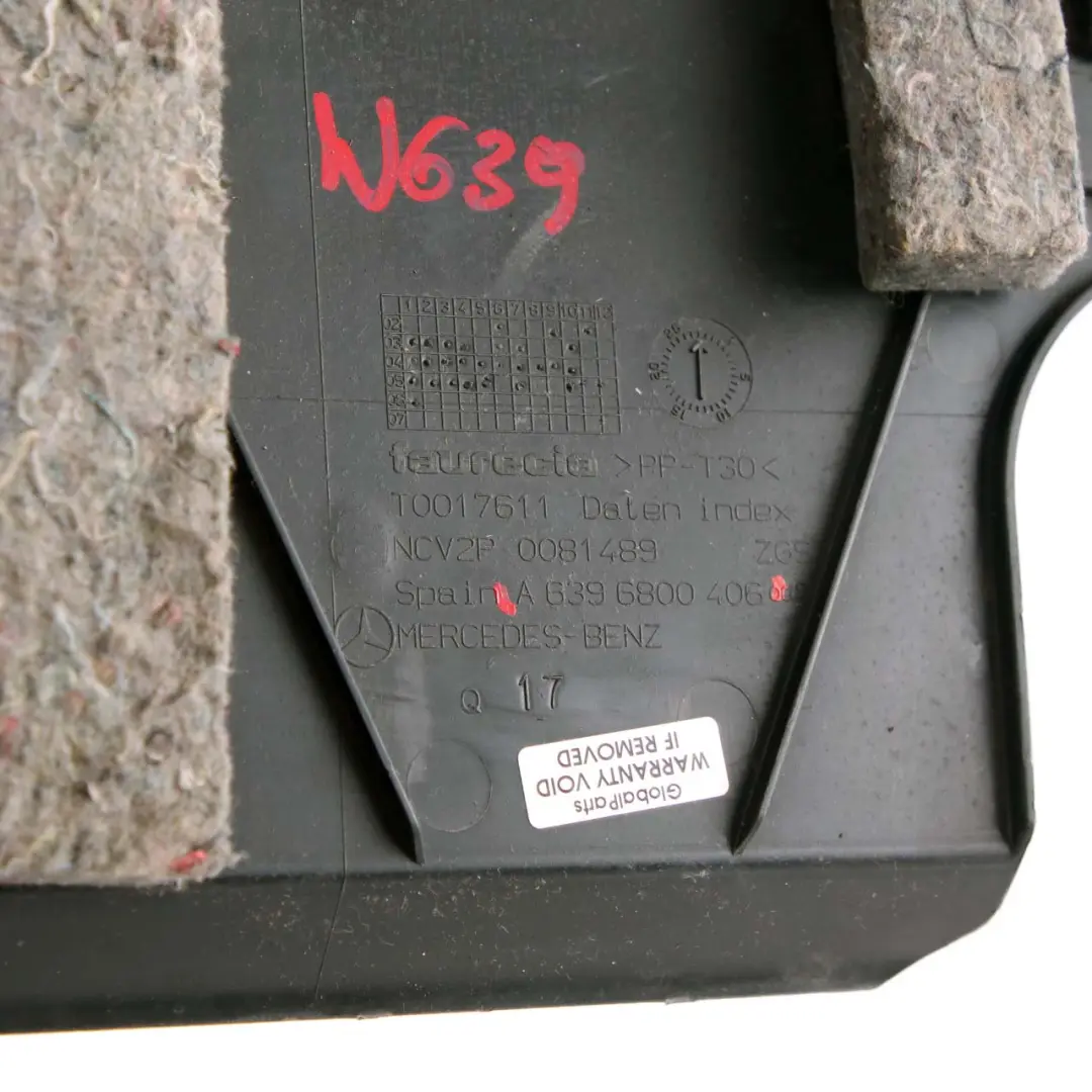 Dashboard Trim Panel Passenger Footwell Bottom Cover to Mercedes Vito Viano W639 with Part number A6396800406 Mercedes Vito Viano W639 Dashboard Trim Panel Passenger Footwell Bottom Cover - SKU rhd-A6396800406 - Part number A6396800406