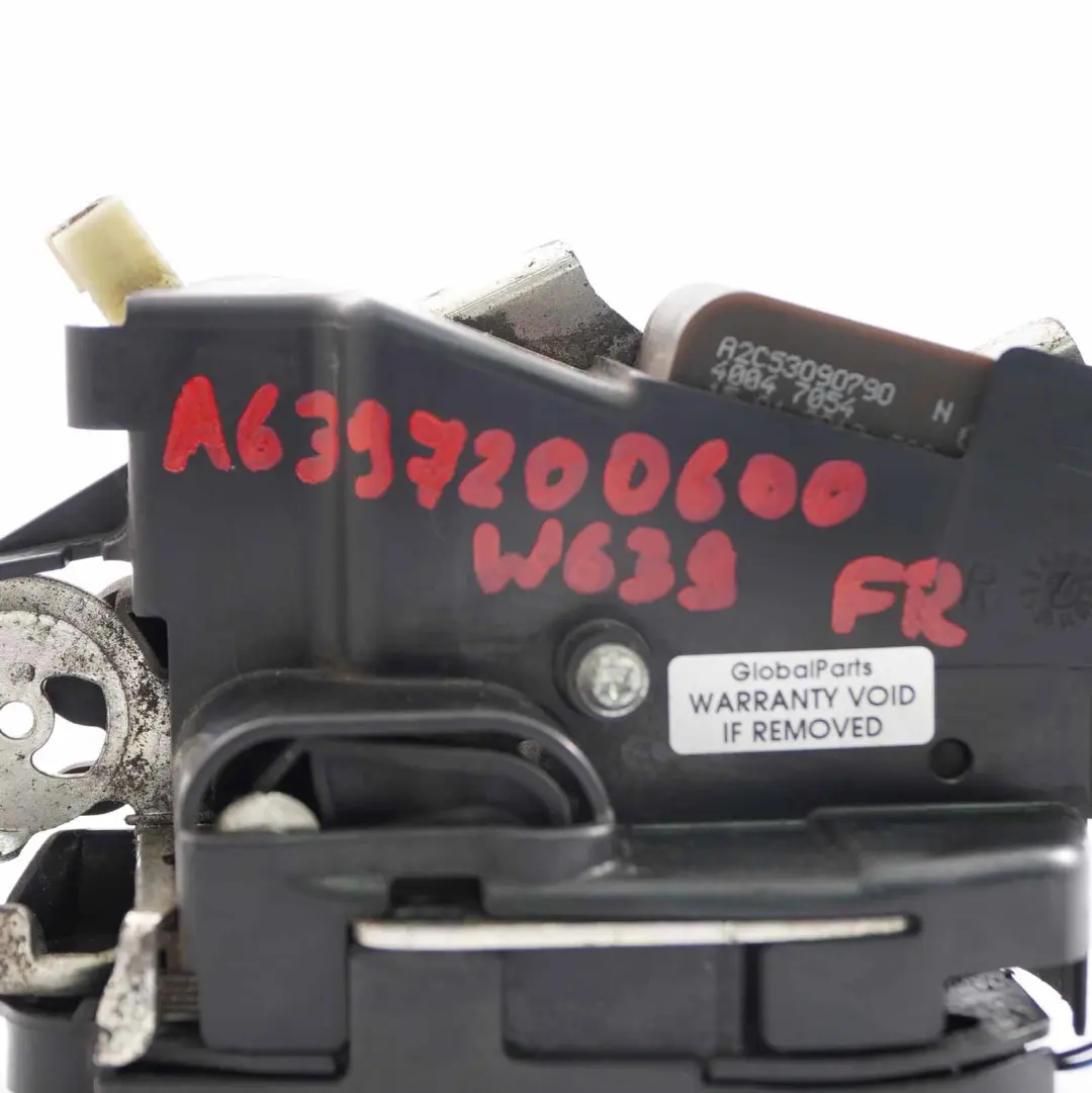 Door Lock Mercedes Vito W639 Actuator Mechanism Front Right O/S to with Part number A6397200600 Door Lock Mercedes Vito W639 Actuator Mechanism Front Right O/S - SKU rhd-A6397200600 - Part number A6397200600
