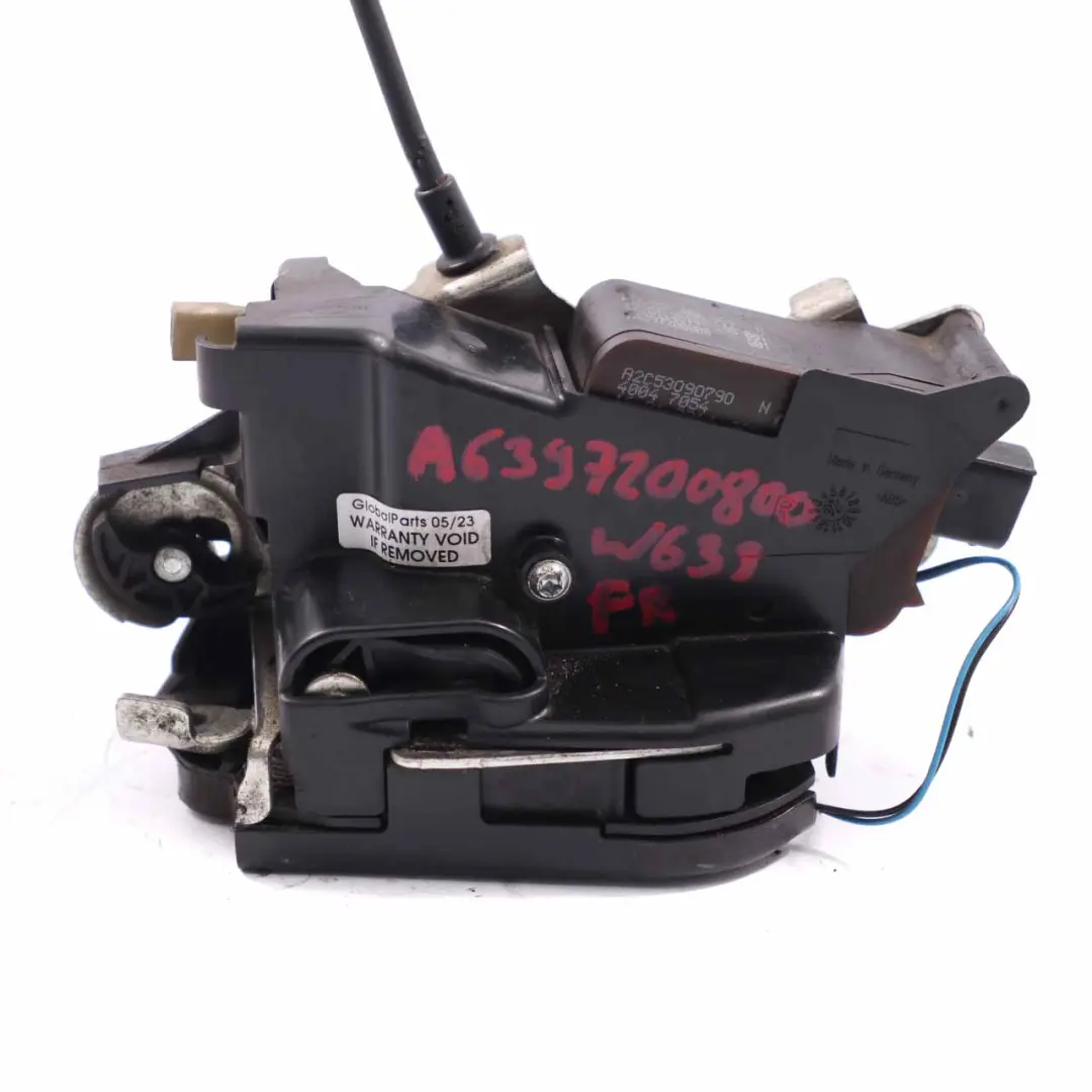 Door Lock Front Right O/S Latch Catch Actuator to Mercedes Vito W639 with Part number A6397200800 Mercedes Vito W639 Door Lock Front Right O/S Latch Catch Actuator - SKU rhd-A6397200800 - Part number A6397200800