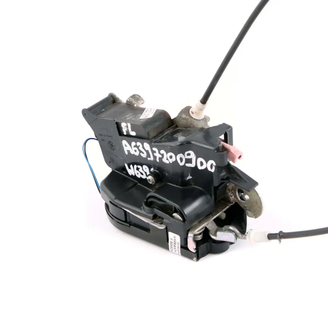 Front Left N/S Door Lock Mechanism Actuator to Mercedes W639 Vito with Part number A6397200900 Mercedes W639 Vito Front Left N/S Door Lock Mechanism Actuator - SKU rhd-A6397200900 - Part number A6397200900