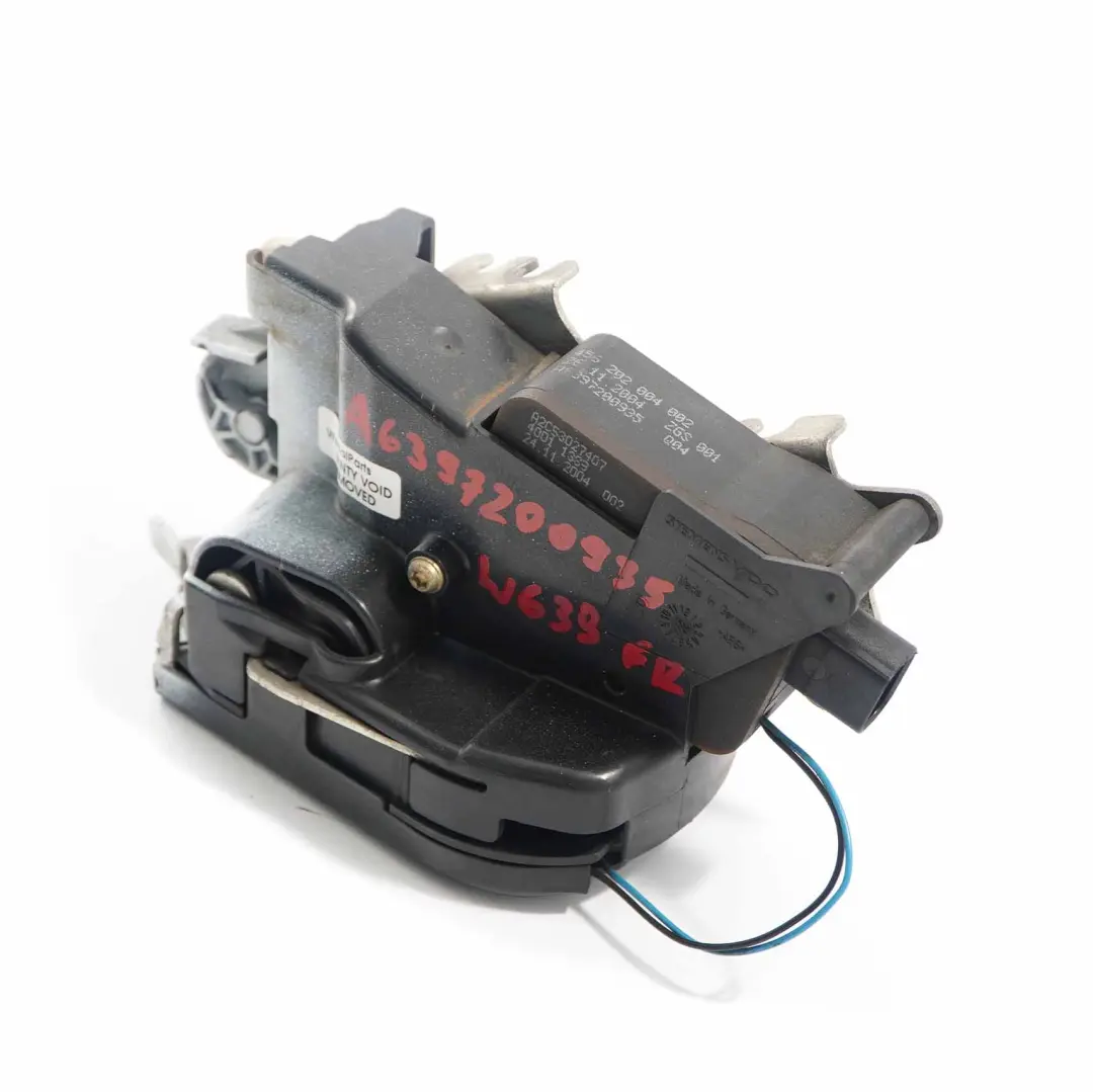 Door Lock Mercedes Vito W639 Actuator Mechanism Front Right O/S to with Part number A6397200935 Door Lock Mercedes Vito W639 Actuator Mechanism Front Right O/S - SKU rhd-A6397200935 - Part number A6397200935