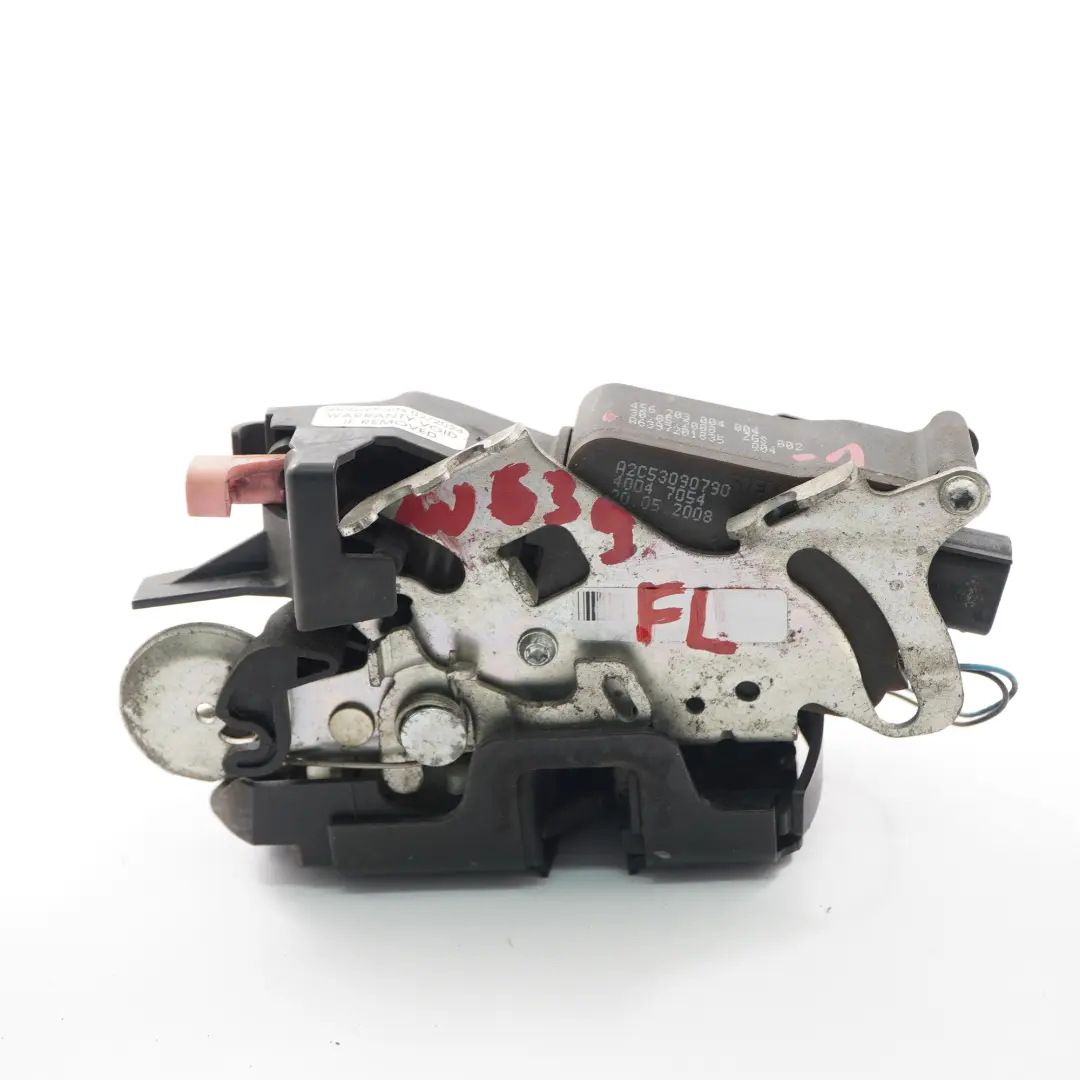 Door Lock Front Left N/S Latch Mechanism Actuator to Mercedes Vito W639 with Part number A6397201835 Mercedes Vito W639 Door Lock Front Left N/S Latch Mechanism Actuator - SKU rhd-A6397201835-1 - Part number A6397201835