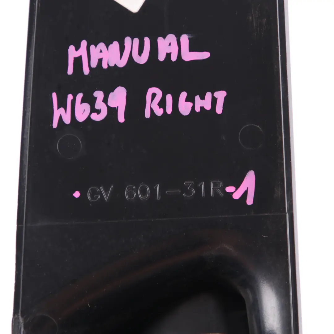 Wing Mirror Mercedes W639 Door Right O/S Primed Holder Mount Support Triangle to with Part number A6398100719 Wing Mirror Mercedes W639 Door Right O/S Primed Holder Mount Support Triangle - SKU rhd-A6398100719-1 - Part number A6398100719