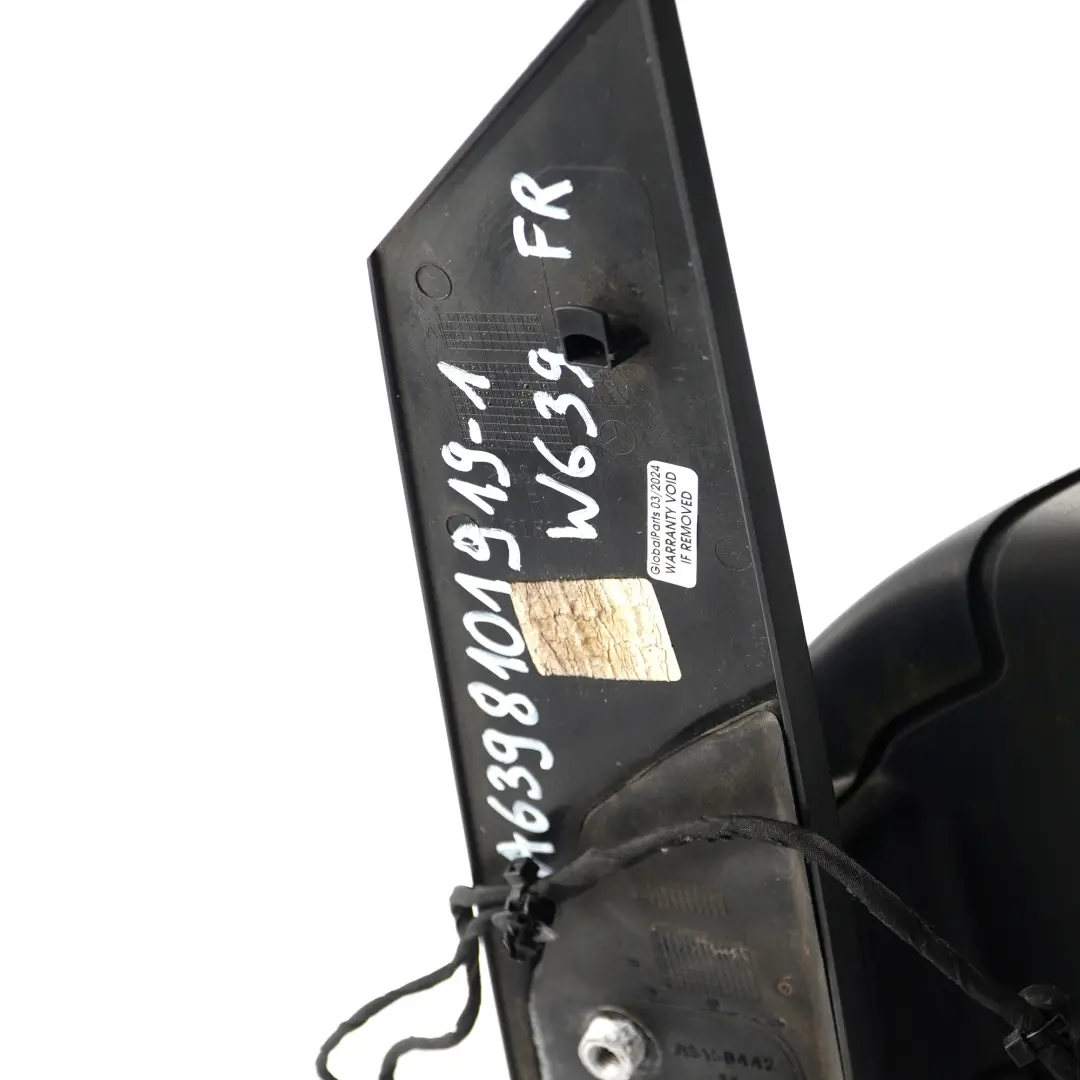 Mercedes Vito W639 Wing Mirror Door Right O/S Primed Outside - SKU rhd-A6398101919-1 - Part number A6398101919
