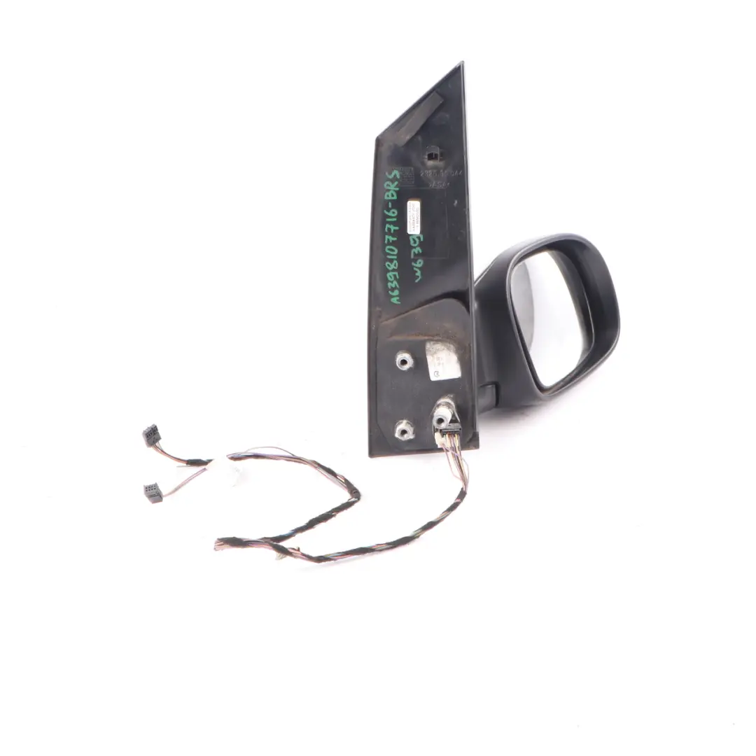 Wing Mirror Door Right O/S Outside Brilliant Silver - 9744 to Mercedes Vito W639 with Part number A6398107716 Mercedes Vito W639 Wing Mirror Door Right O/S Outside Brilliant Silver - 9744 - SKU rhd-A6398107716-BRS - Part number A6398107716