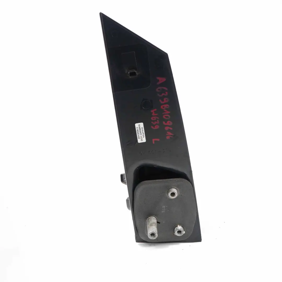 Wing Mirror Base Door Left N/S Exterior Carrier Support to Mercedes Vito W639 with Part number A6398109616 Mercedes Vito W639 Wing Mirror Base Door Left N/S Exterior Carrier Support - SKU rhd-A6398109616 - Part number A6398109616