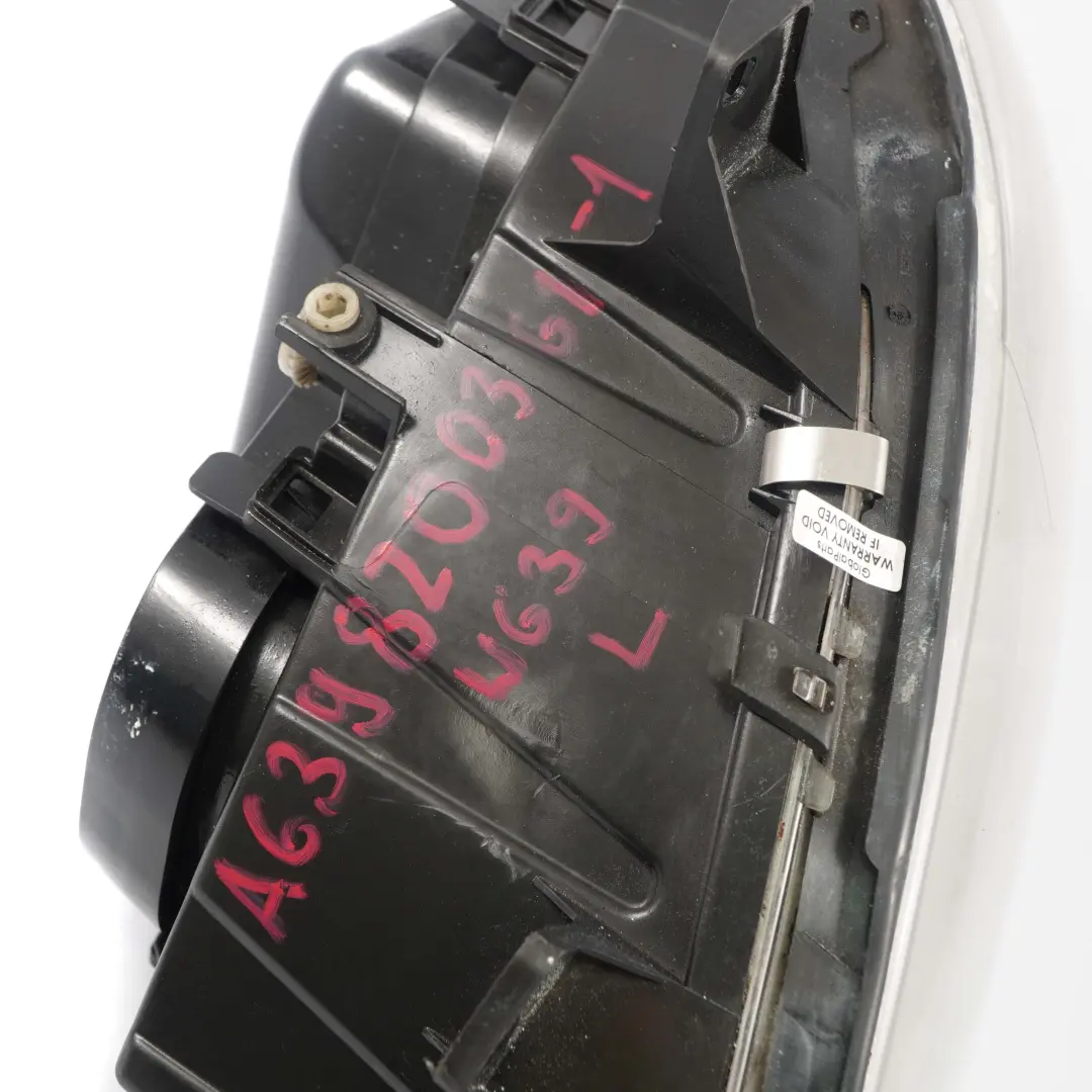 Headlight Headlamp Mercedes W639 Vito Lamp Light Front Left N/S to with Part number A6398200361 Headlight Headlamp Mercedes W639 Vito Lamp Light Front Left N/S - SKU rhd-A6398200361 - Part number A6398200361