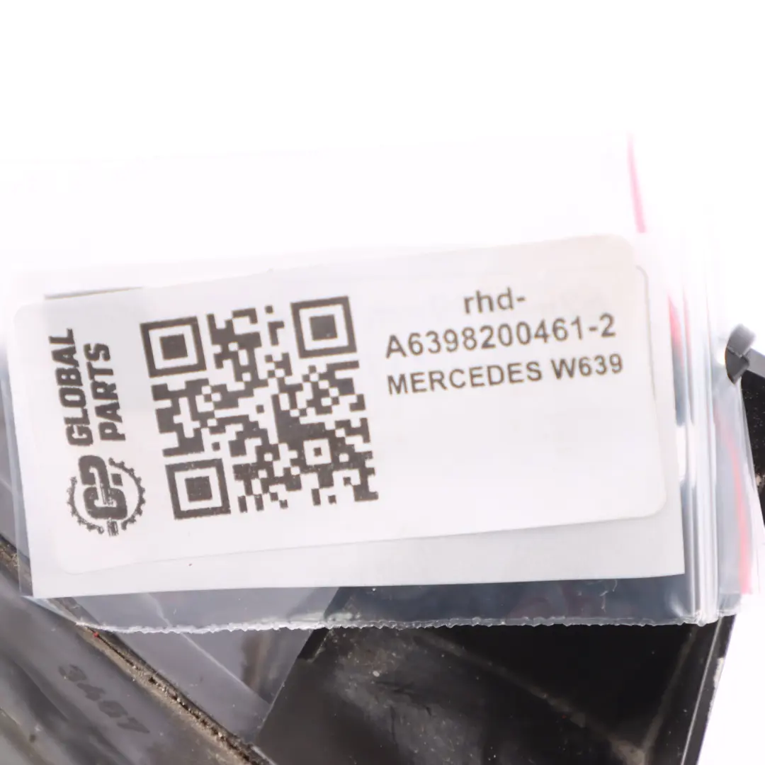 Headlamp Headlight Light Lamp Front Right O/S to Mercedes Vito W639 with Part number A6398200461 Mercedes Vito W639 Headlamp Headlight Light Lamp Front Right O/S - SKU rhd-A6398200461-2 - Part number A6398200461