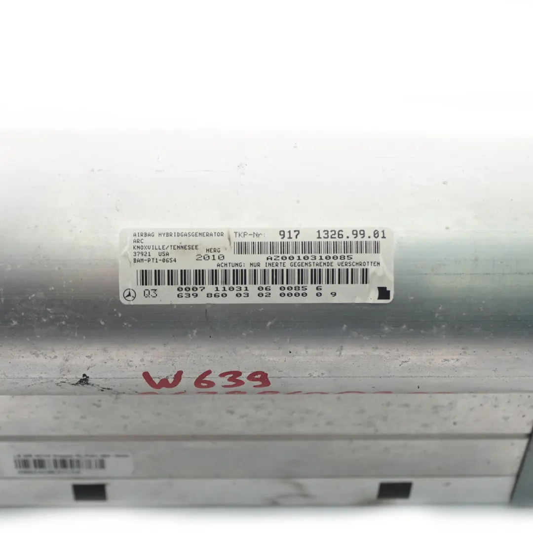 Module Dashboard Passenger Side Dash SRS to Mercedes Vito W639 Air with Part number A6398600302 Mercedes Vito W639 Air Module Dashboard Passenger Side Dash SRS - SKU rhd-A6398600302 - Part number A6398600302