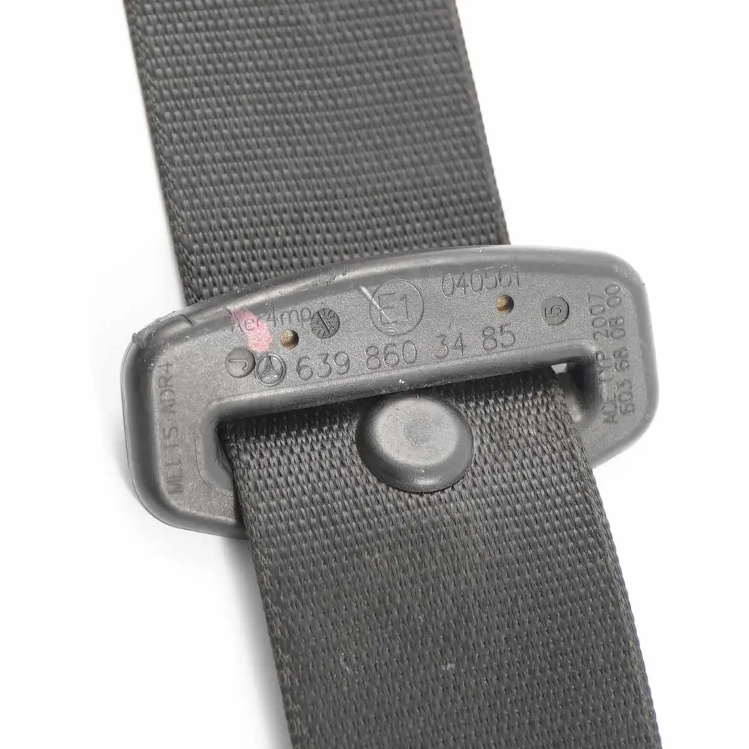 Belt Safety Belt Front Right O/S Black to Mercedes Vito W639 Seat with Part number A6398603485 Mercedes Vito W639 Seat Belt Safety Belt Front Right O/S Black - SKU rhd-A6398603485 - Part number A6398603485