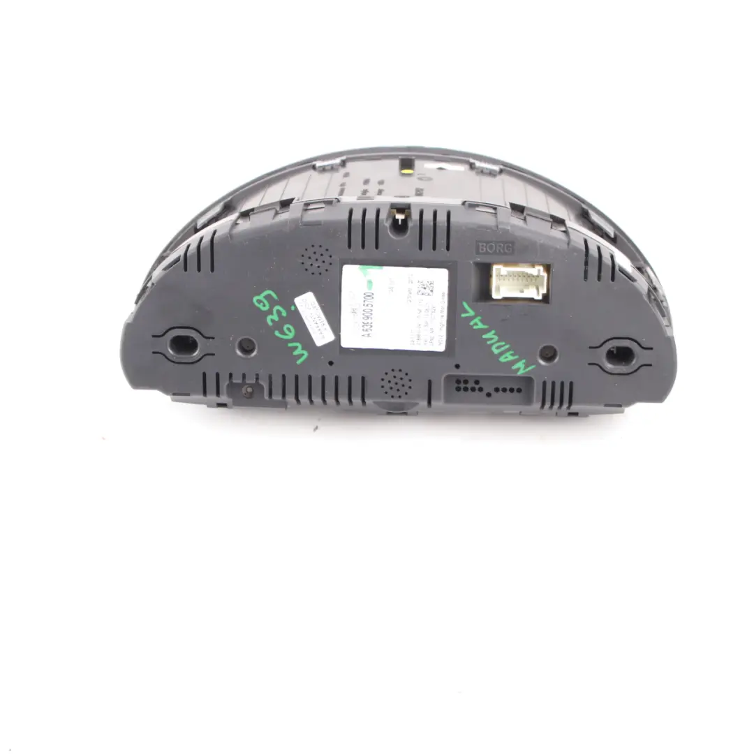 Instrument Cluster Speedo Clocks Manual to Mercedes Vito W639 Diesel with Part number A6399005700 Mercedes Vito W639 Diesel Instrument Cluster Speedo Clocks Manual - SKU rhd-A6399005700-1 - Part number A6399005700