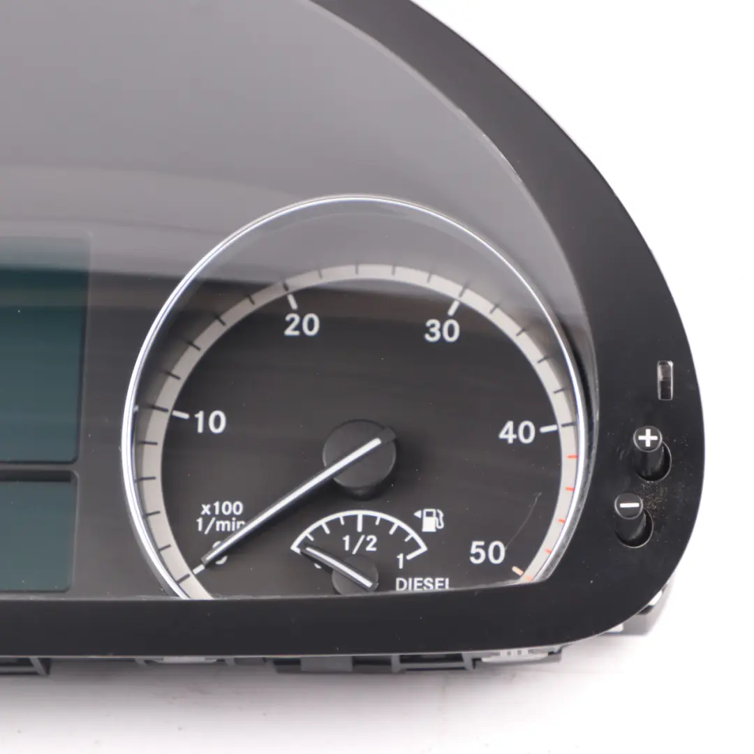 Instrument Cluster Mercedes W639 Vito Diesel Speedo Clocks Manual to with Part number A6399005700 Instrument Cluster Mercedes W639 Vito Diesel Speedo Clocks Manual - SKU rhd-A6399005700 - Part number A6399005700