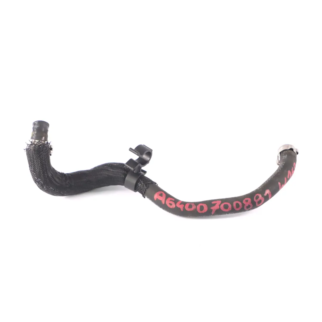 Hose Mercedes W169 W245 OM640 Fuel Filter Pump Line Pipe Diesel to Fuel with Part number A6400700881 Fuel Hose Mercedes W169 W245 OM640 Fuel Filter Pump Line Pipe Diesel - SKU rhd-A6400700881 - Part number A6400700881