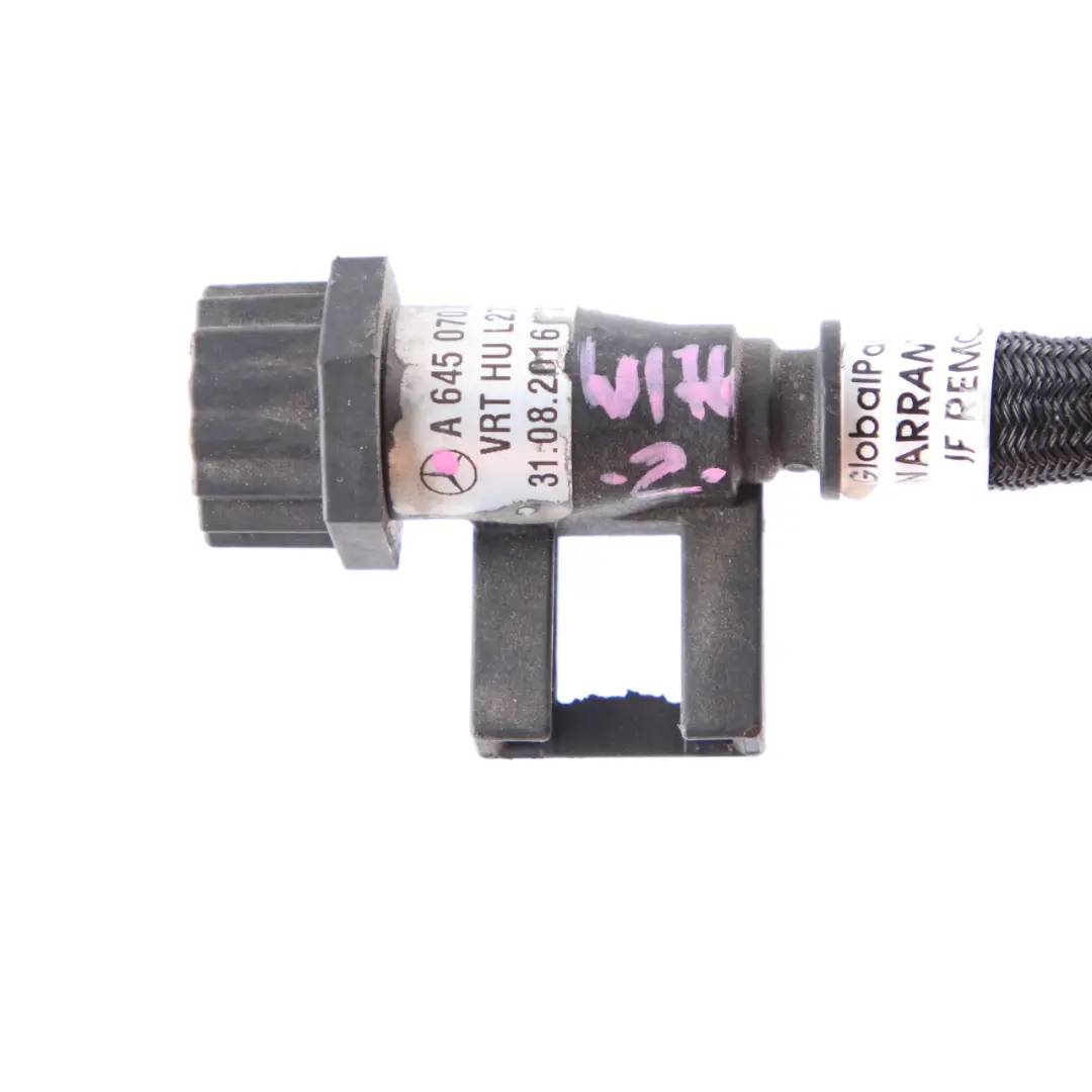 Mercedes W176 W246 Diesel Fuel Filter Pipe Line Hose - SKU rhd-A6450700438 - Part number A6450700438