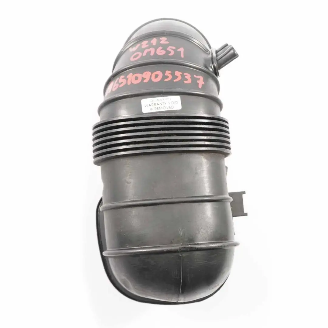 W207 W212 W218 OM651 Air Duct Pipe Intake Hose Diesel to Mercedes with Part number A6510905537 Mercedes W207 W212 W218 OM651 Air Duct Pipe Intake Hose Diesel - SKU rhd-A6510905537 - Part number A6510905537