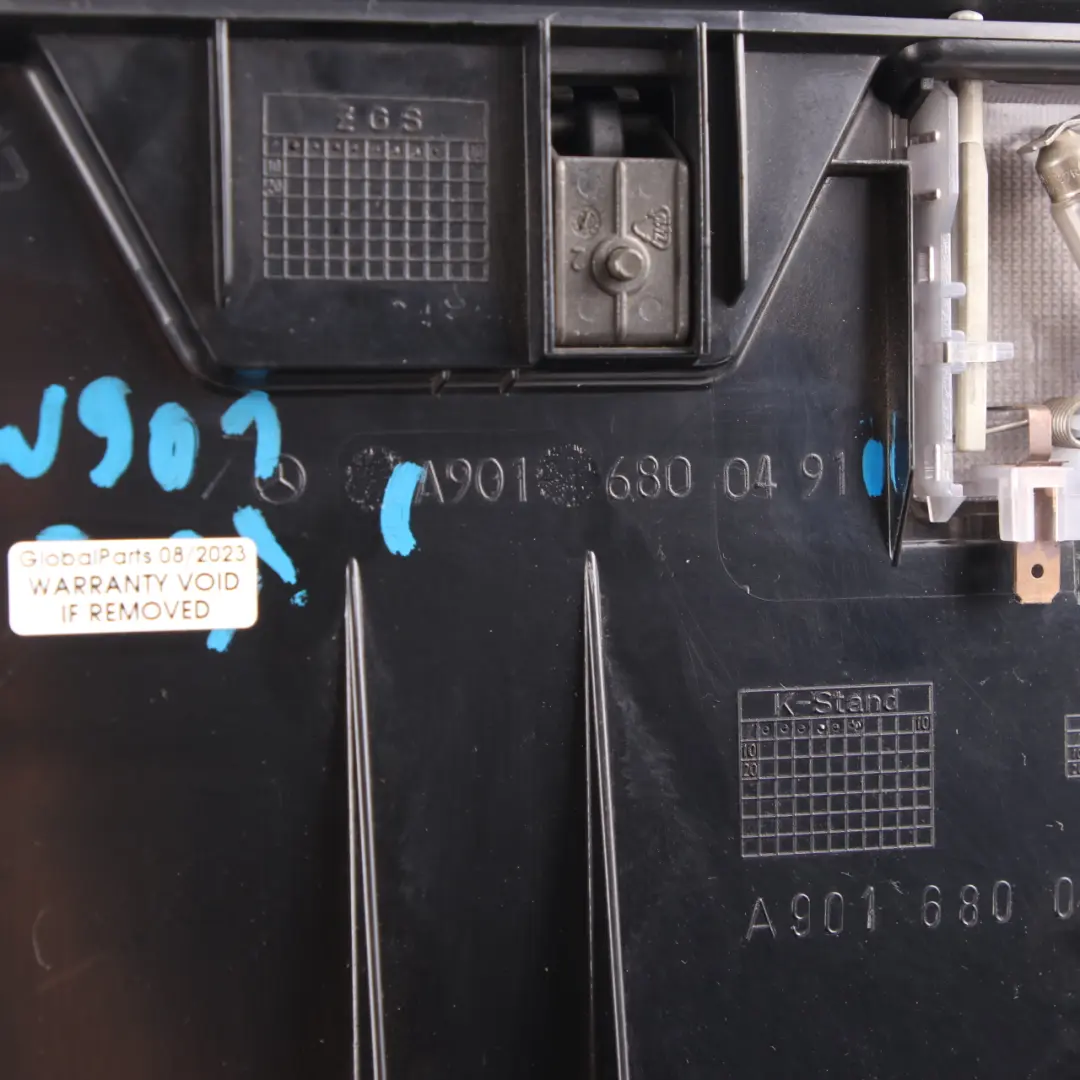  Glove Box Mercedes W901 W903 Storage Compartment Cover Black - SKU rhd-A9016800391 - Part number A9016800391