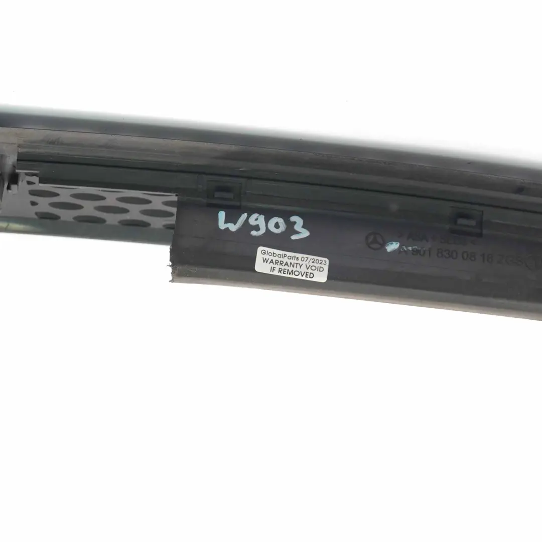 Mercedes W203 Motor haube Kühler grill vorne oben Abdeckung Melanit Schwarz 185 - SKU rhd-A9018300818 - Teilenummer A9018300818