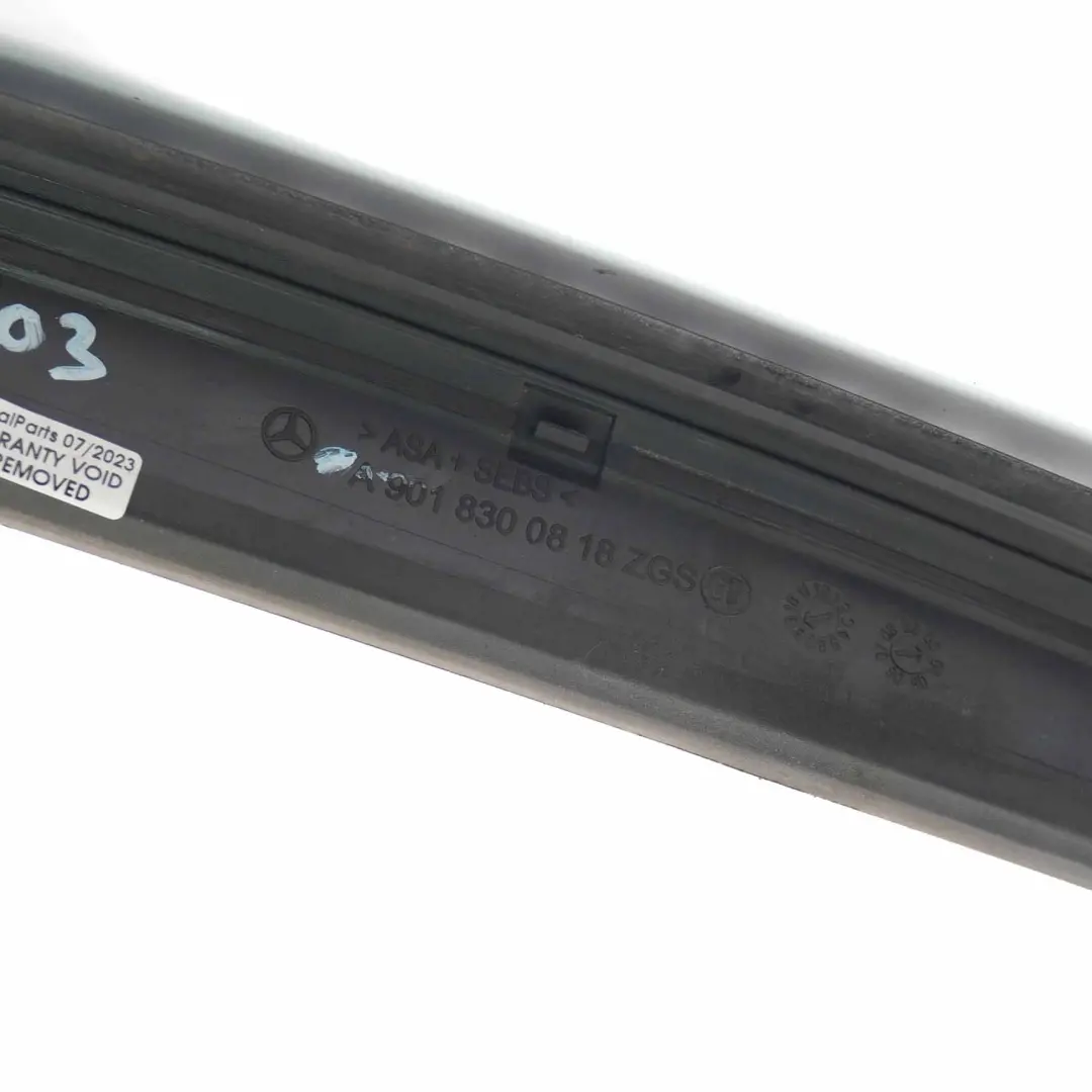 Mercedes W203 Motor haube Kühler grill vorne oben Abdeckung Melanit Schwarz 185 - SKU rhd-A9018300818 - Teilenummer A9018300818