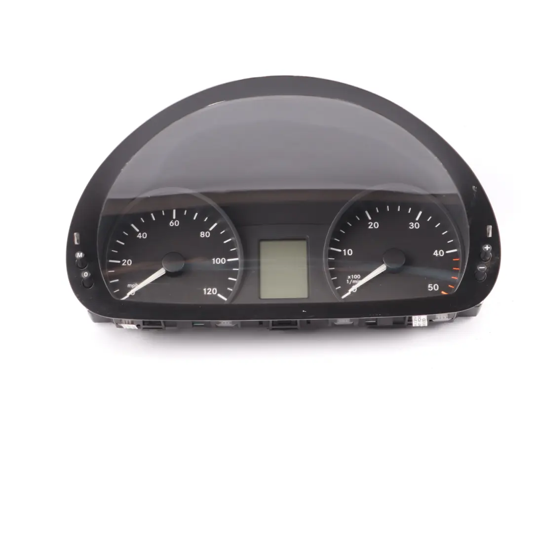 Instrument Cluster Speedo Clocks Meter Manual to Mercedes W906 Diesel with Part number A9064467021 Mercedes W906 Diesel Instrument Cluster Speedo Clocks Meter Manual - SKU rhd-A9064467021 - Part number A9064467021