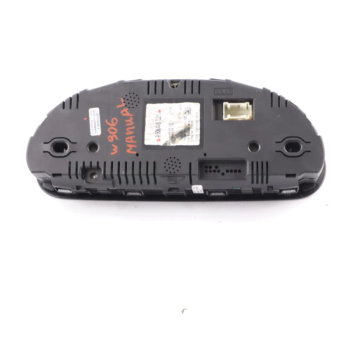 Instrument Cluster Speedo Clocks Meter Manual to Mercedes W906 Diesel with Part number A9064467221 Mercedes W906 Diesel Instrument Cluster Speedo Clocks Meter Manual - SKU rhd-A9064467221 - Part number A9064467221