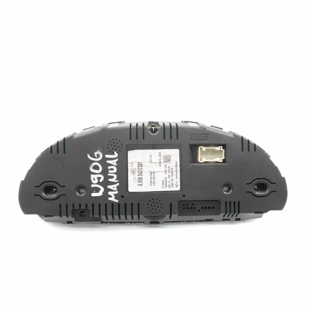 Mercedes W906 Diesel Instrument Cluster Speedo Clocks Meter Manual - SKU rhd-A9065420301 - Part number A9065420301