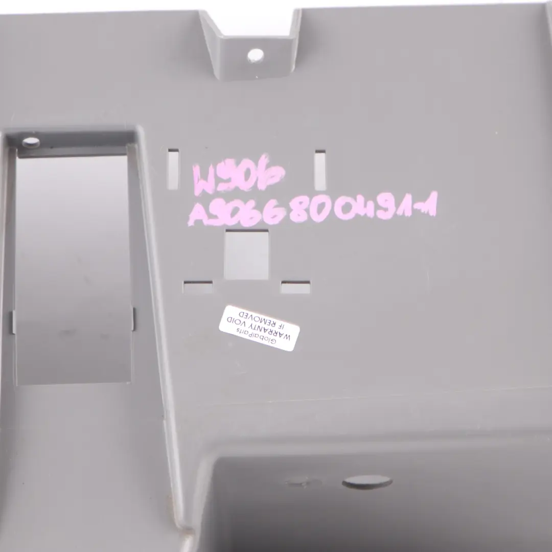 Mercedes W906 Glove Box Frame Storage Assembly Tray Grey - SKU rhd-A9066800491-1 - Part number A9066800491