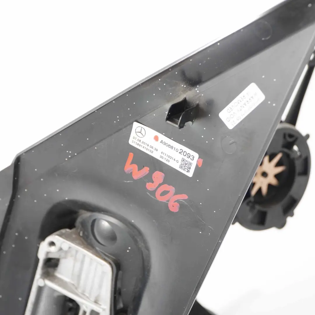 Wing Mirror Base Carrier Door Right O/S Outside to Mercedes W906 with Part number A9068102093 Mercedes W906 Wing Mirror Base Carrier Door Right O/S Outside - SKU rhd-A9068102093-1 - Part number A9068102093