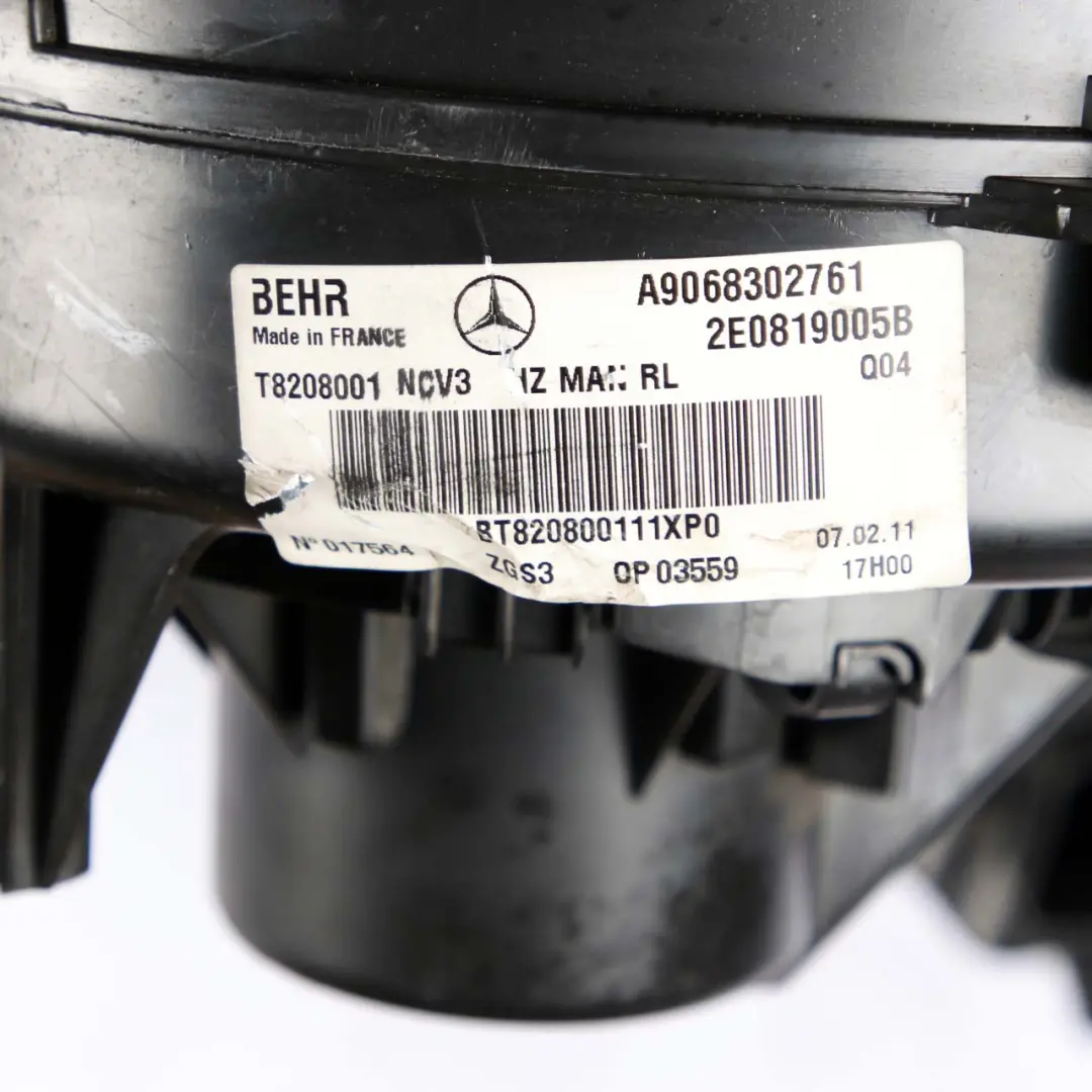 Mercedes-Benz Sprinter W906 Air Conditioning Heater Matrix Housing Box to with Part number A9068302761 Mercedes-Benz Sprinter W906 Air Conditioning Heater Matrix Housing Box - SKU rhd-A9068302761 - Part number A9068302761