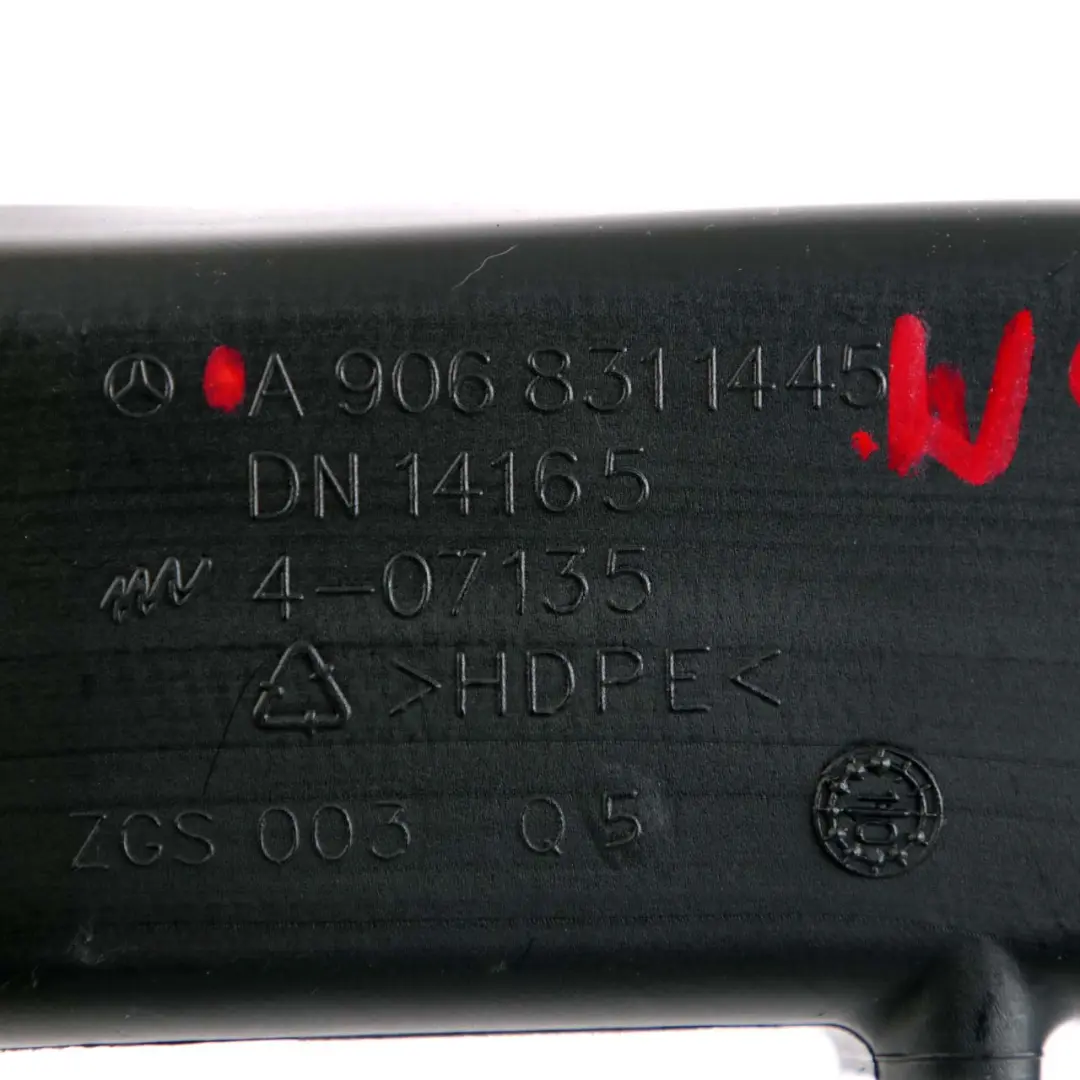 Mercedes-Benz Sprinter W906 Right O/S Dash Leg Room AC Air Vent Duct to with Part number A9068311445 Mercedes-Benz Sprinter W906 Right O/S Dash Leg Room AC Air Vent Duct - SKU rhd-A9068311445 - Part number A9068311445